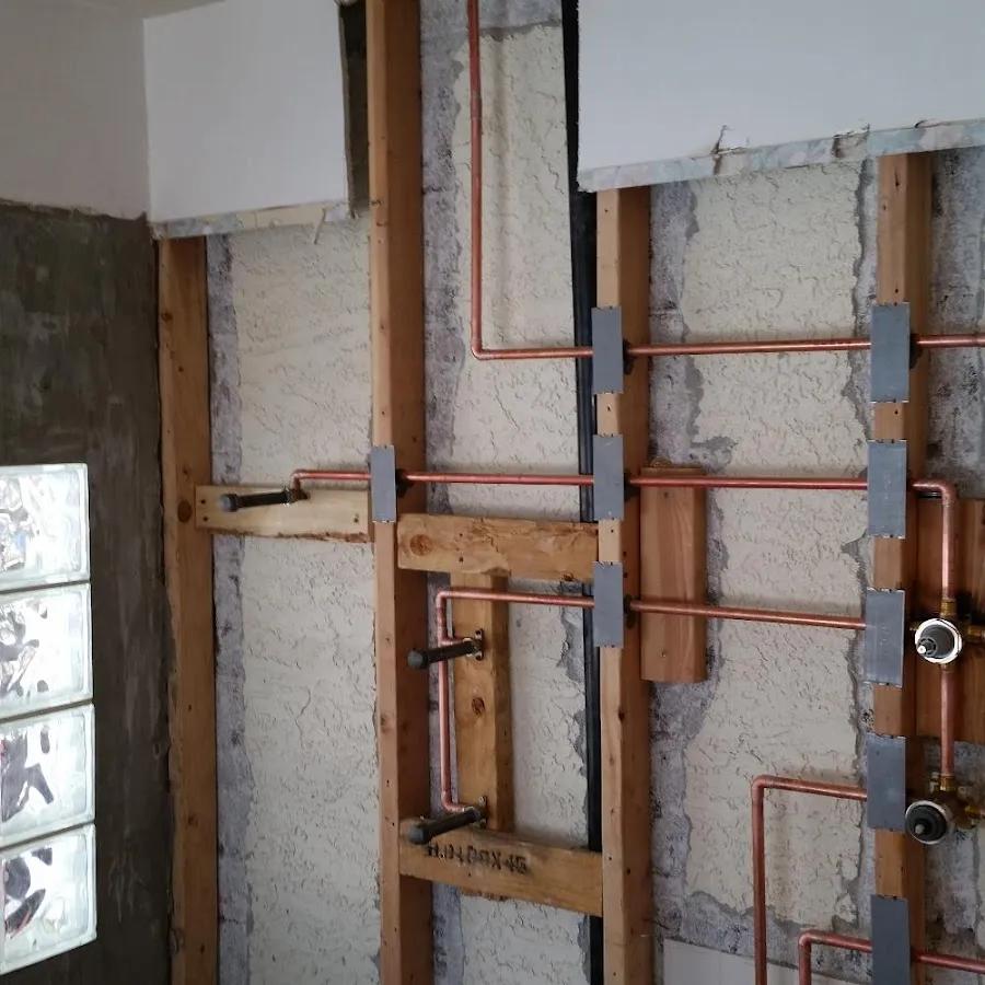 Copper pipe installation for Repiping in Acushnet